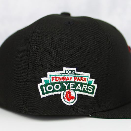 New Era “.300 Blackout” Boston Red Sox Fitted Hat