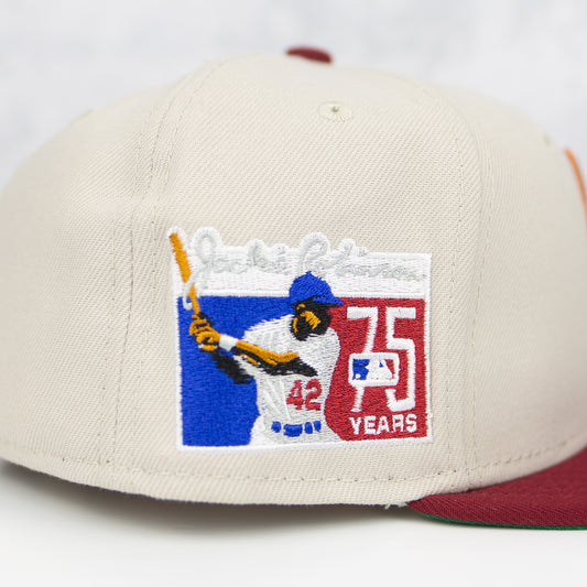 New Era “Stoned Maroon” Brooklyn Dodgers Fitted Hat