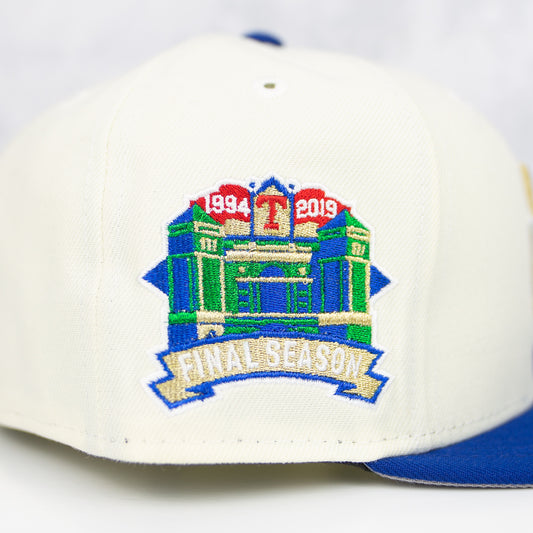 New Era “Mavs Championship” Texas Rangers Fitted Hat