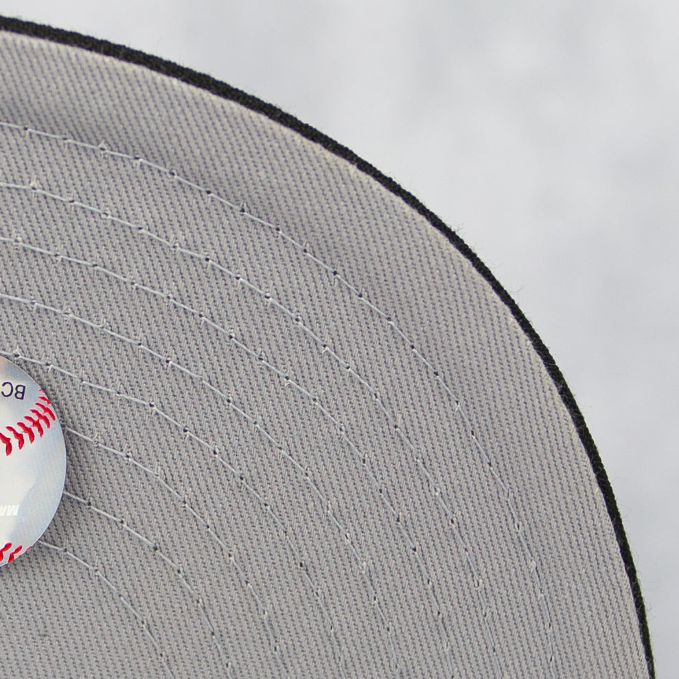 New Era “Maroon Metallic” Baltimore Orioles Fitted Hat