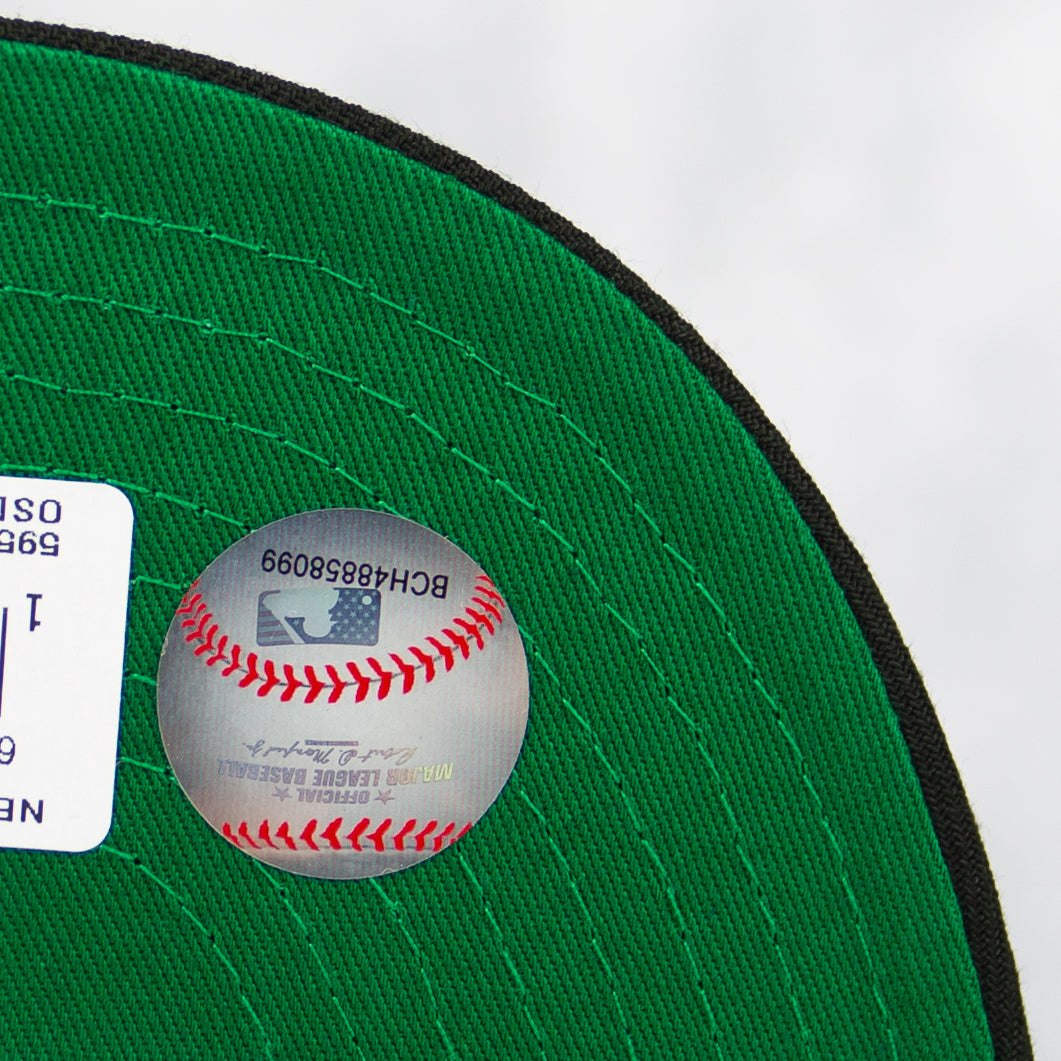 New Era “Black Dome” Los Angeles Fitted Hat