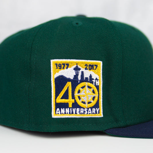 New Era “Dark Pine” Seattle Mariners Fitted Hat