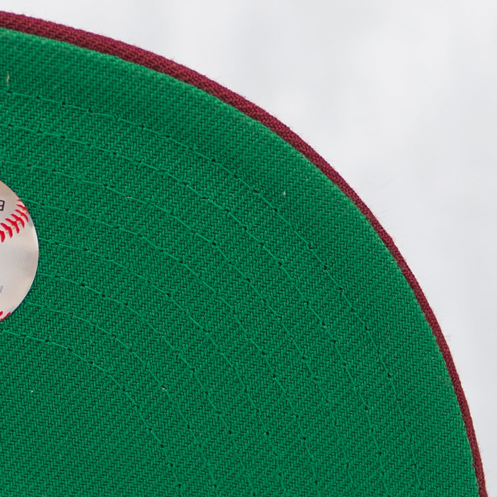 New Era “Stoned Maroon” Brooklyn Dodgers Fitted Hat