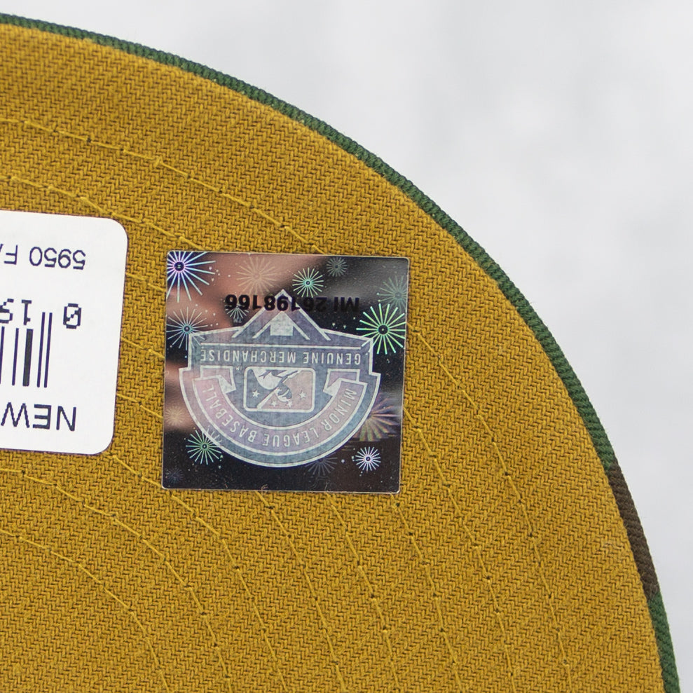 New Era “Woodland” Fayetteville Woodpeckers Fitted Hat