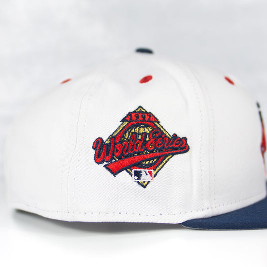 New Era “Chrome” Cleveland Indians Fitted Hat image 1
