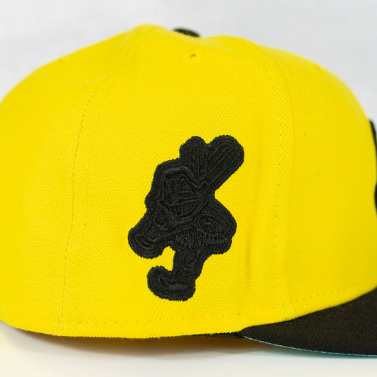 New Era “Wasp” Cleveland Indians Fitted Hat image 1