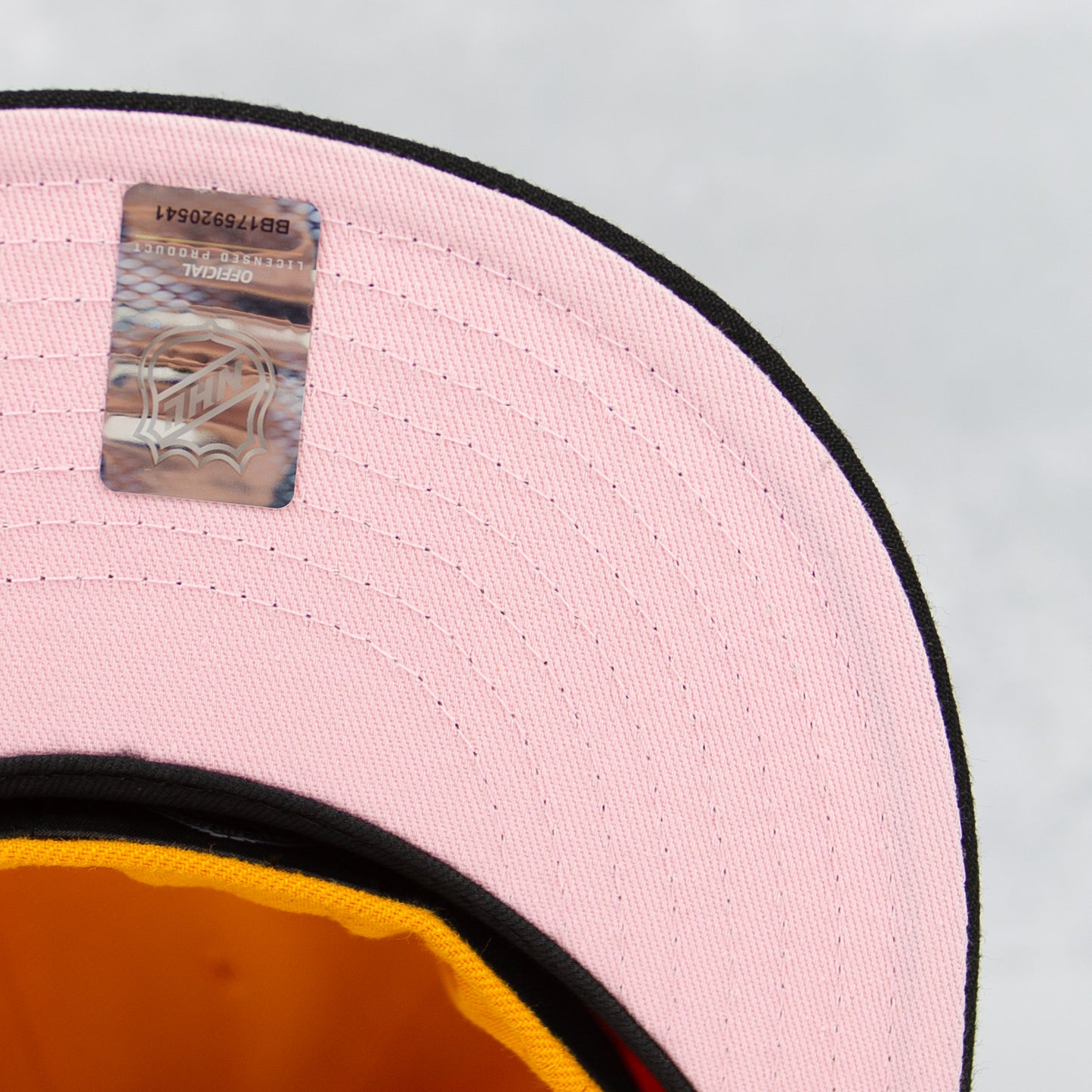 New Era “Pinky” Boston Bruins Fitted Hat image 3