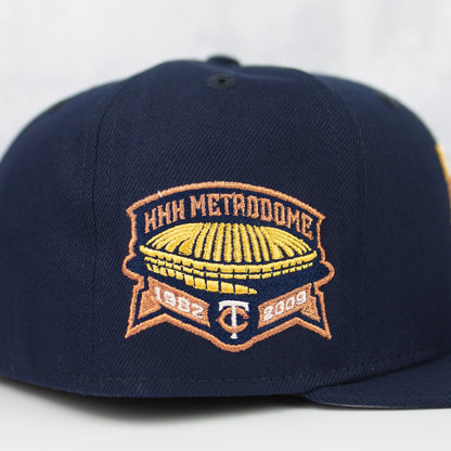 New Era “Midnight Navy” Minnesota Twins Fitted Hat