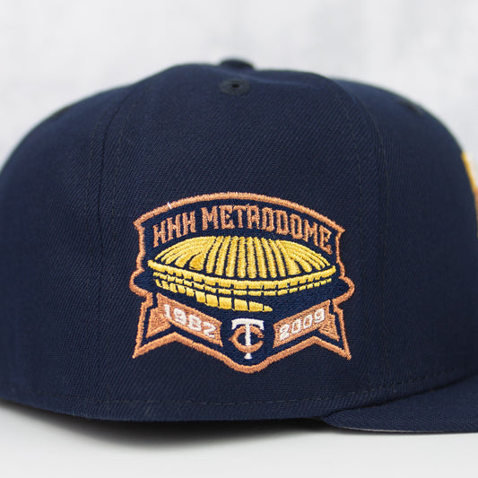 New Era “Midnight Navy” Minnesota Twins Fitted Hat