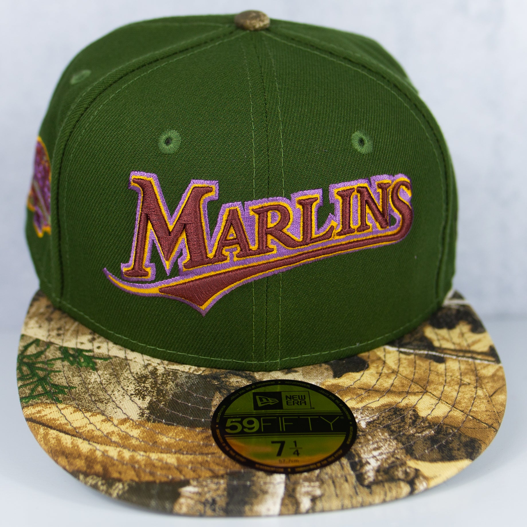 New Era “Everglades” Florida Marlins Fitted Hat image 0