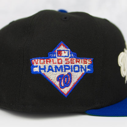 New Era “Black Dome” Washington Nationals Fitted Hat