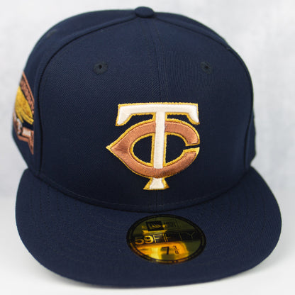 New Era “Midnight Navy” Minnesota Twins Fitted Hat