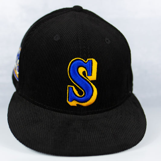 New Era “Corduroy” Seattle Mariners Fitted Hat image 0