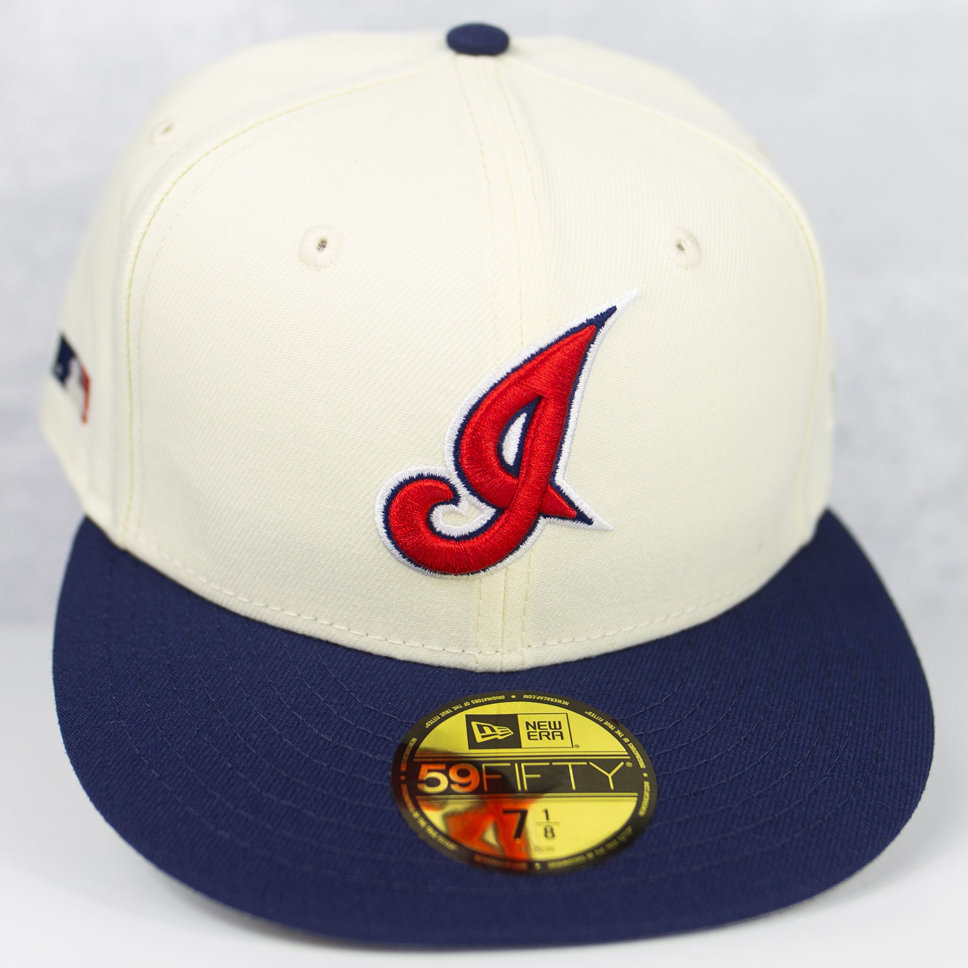 New Era “Side Batty” Cleveland Indians Fitted Hat image 0