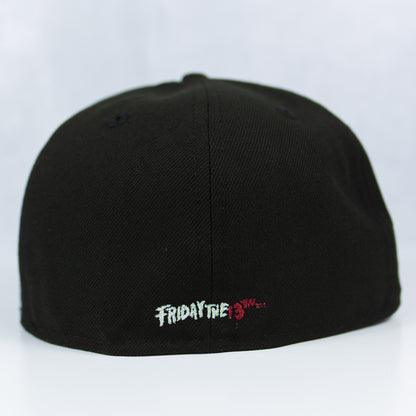 New Era “Jason” Friday the 13th Fitted Hat image 2