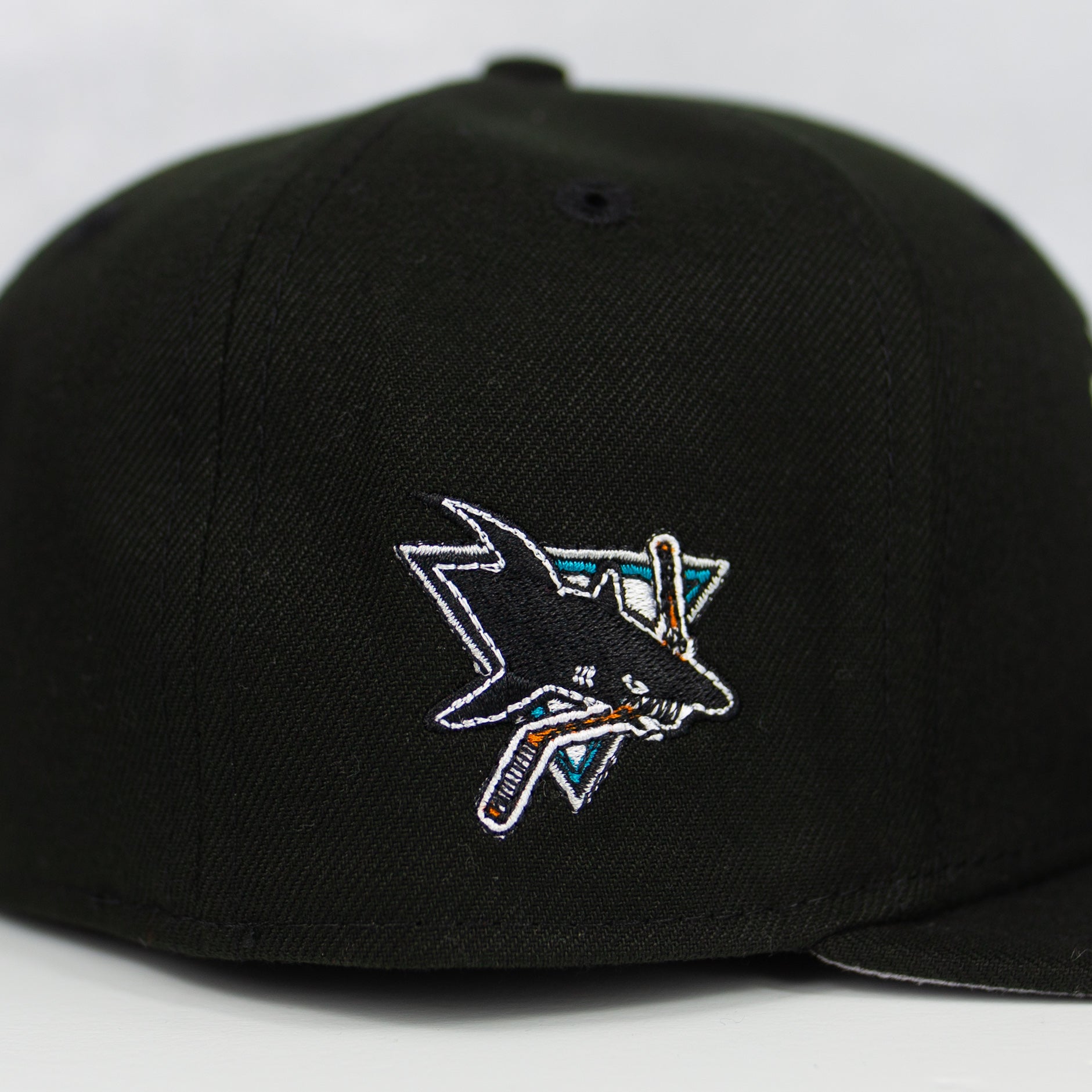 New Era “Retro” San Jose Sharks Fitted Hat image 1