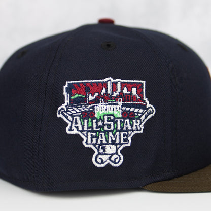 New Era “Navy Cocoa” Pittsburgh Pirates Fitted Hat
