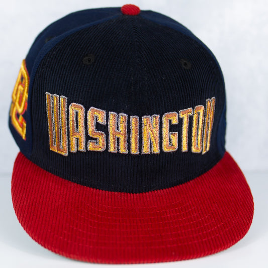 New Era “Jersey Font” Washington Nationals Fitted Hat image 0