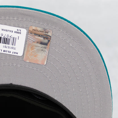 New Era “Throwback” San Jose Sharks Fitted Hat image 3