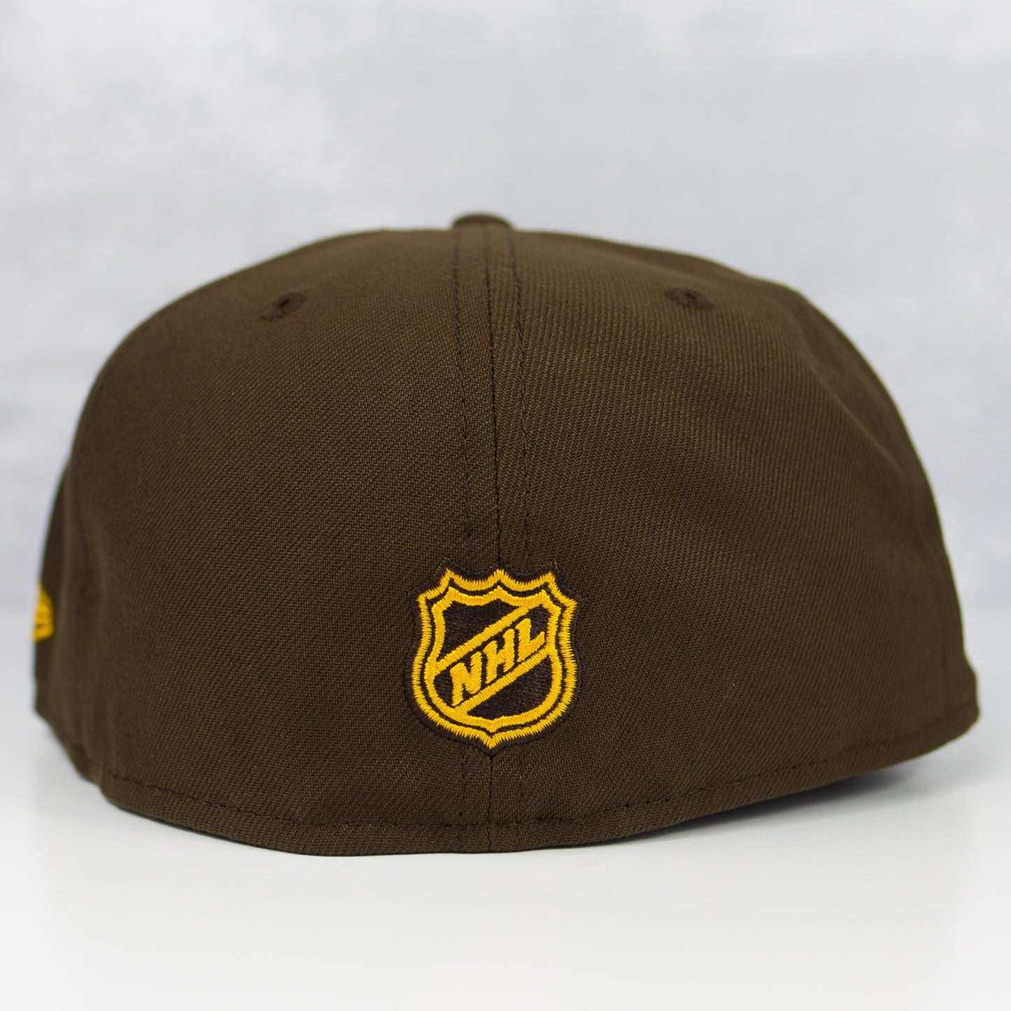 New Era “Throwback” Boston Bruins Fitted Hat image 2