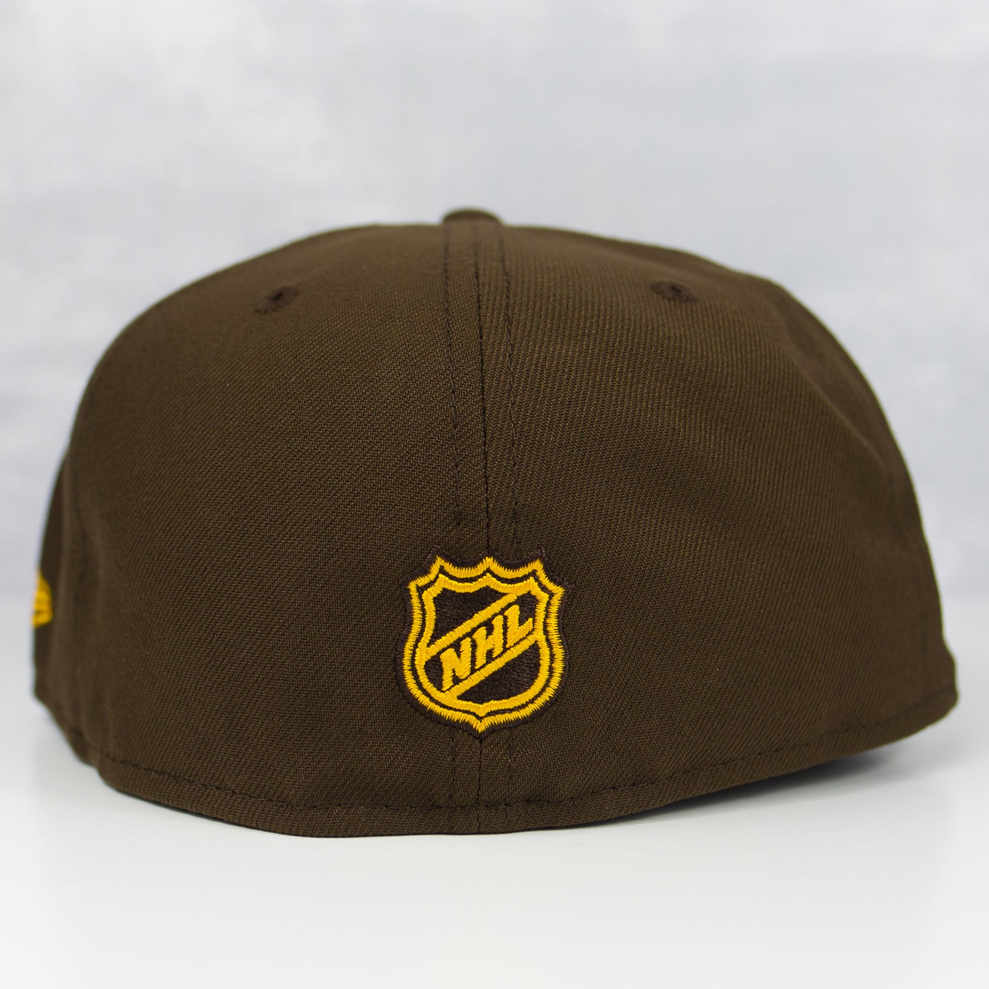 New Era “Throwback” Boston Bruins Fitted Hat image 2