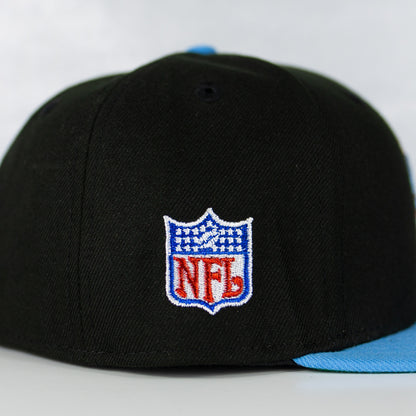 New Era “Black Dome” Houston Oilers Fitted Hat image 1