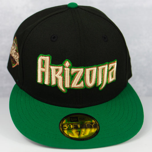New Era “Black Dome” Arizona Diamondbacks Fitted Hat image 0