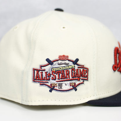 New Era “USA” Cincinnati Reds Fitted Hat image 1