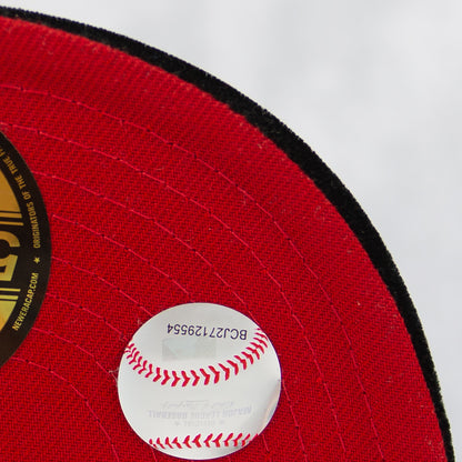 New Era “Velvet” Cleveland Indians Fitted Hat