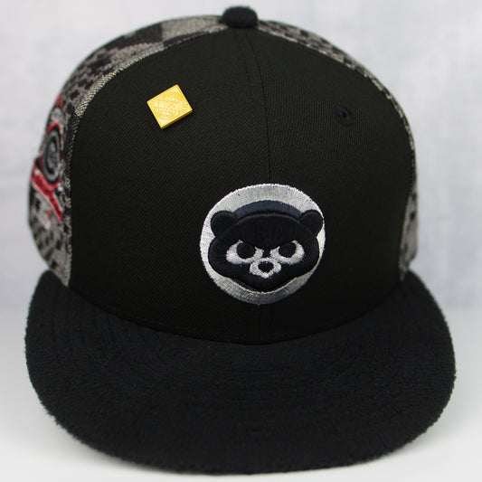 New Era “Checkerboard” Chicago Cubs Fitted Hat