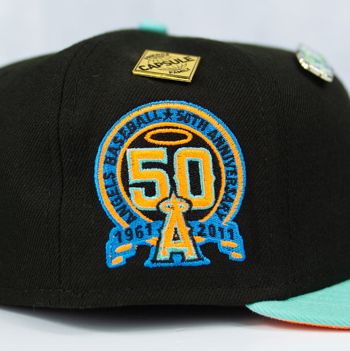 New Era “Halloween Pack” Anaheim Angels Fitted Hat  image 1