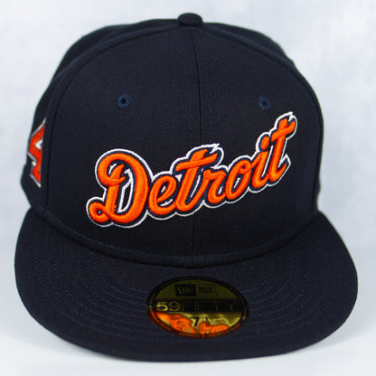 New Era “Crown” Detroit Tigers Fitted Hat image 0