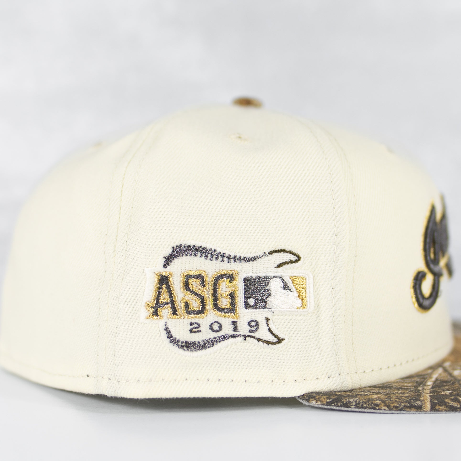 New Era “Woodland” Cleveland Indians Fitted Hat image 1