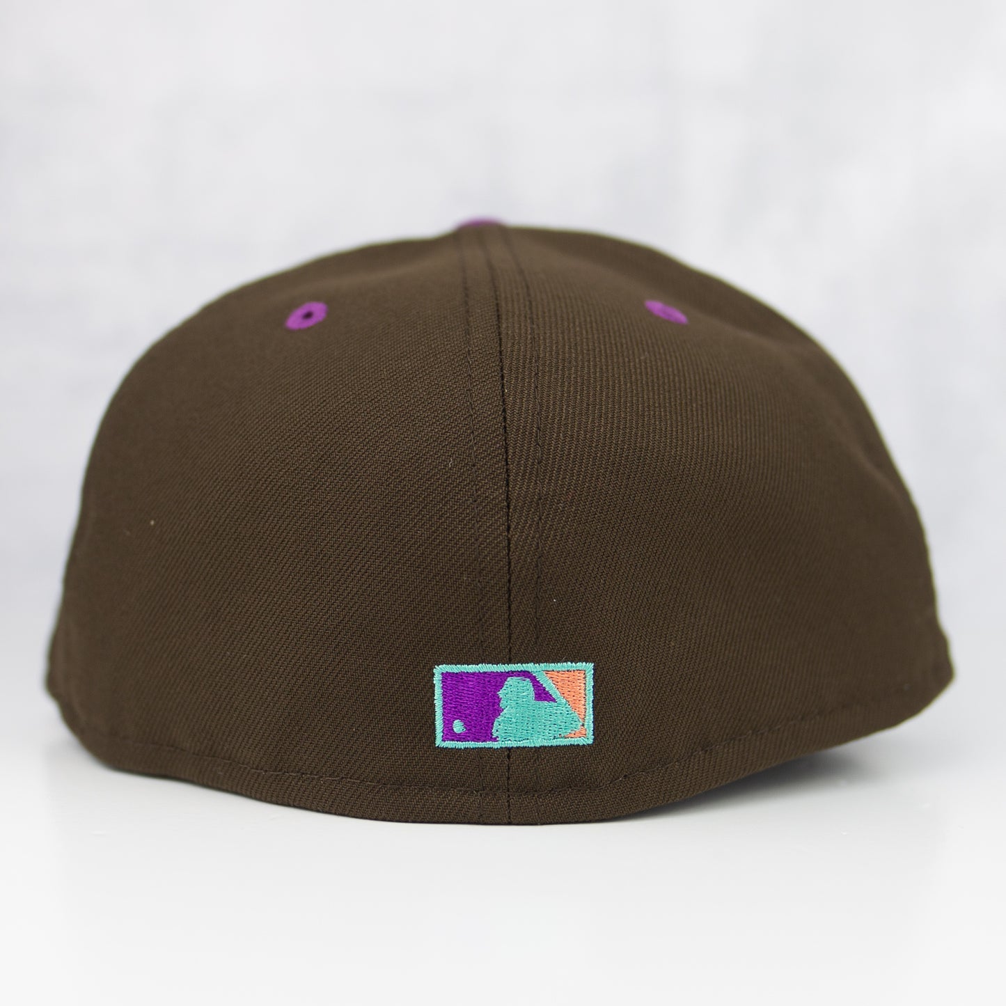 New Era “Neon Chocolate” Atlanta Braves Fitted Hat