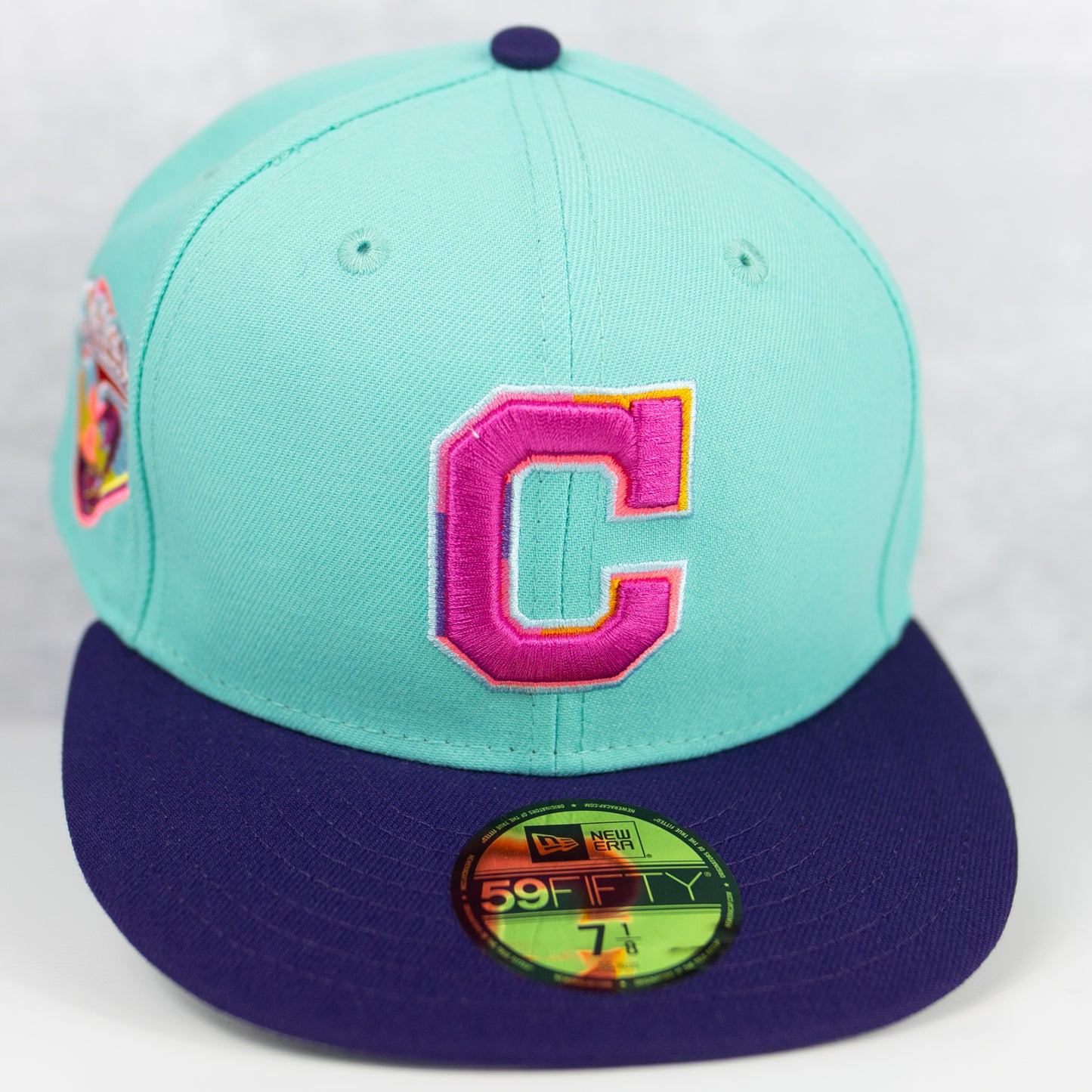 New Era “Spring Training” Cleveland Indians Fitted Hat image 0