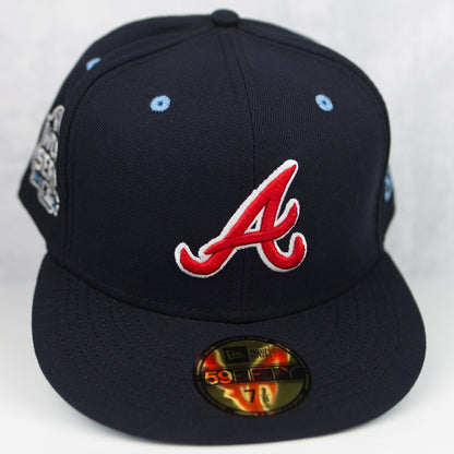New Era “Ice Cap” Atlanta Braves Fitted Hat