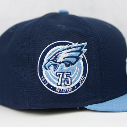 New Era “Carolina Blue” Philadelphia Phillies Fitted Hat