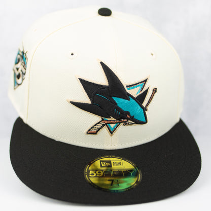 New Era “Chrome” San Jose Sharks Fitted Hat