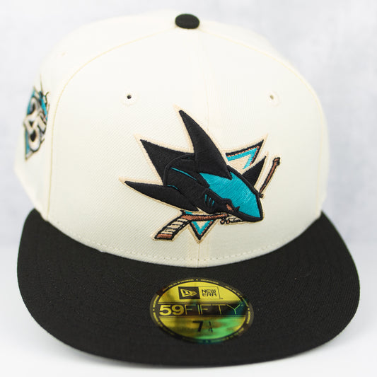 New Era “Chrome” San Jose Sharks Fitted Hat
