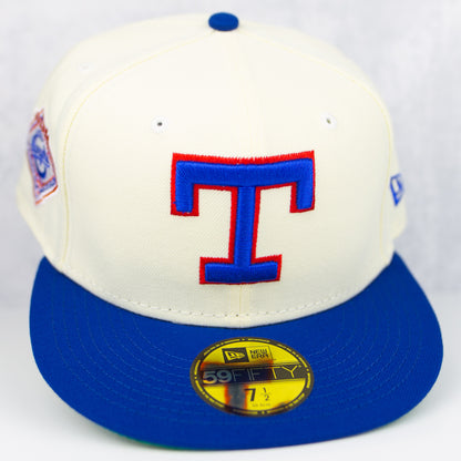 New Era “Staple” Texas Rangers Fitted Hat