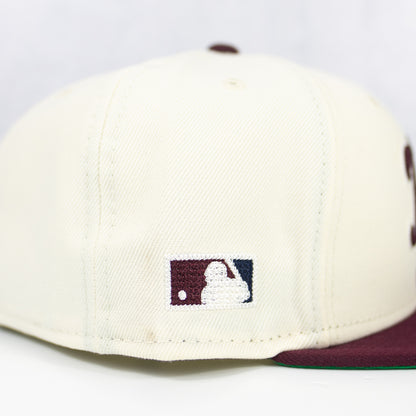 New Era “Chainstitch” Detroit Tigers Fitted Hat image 1