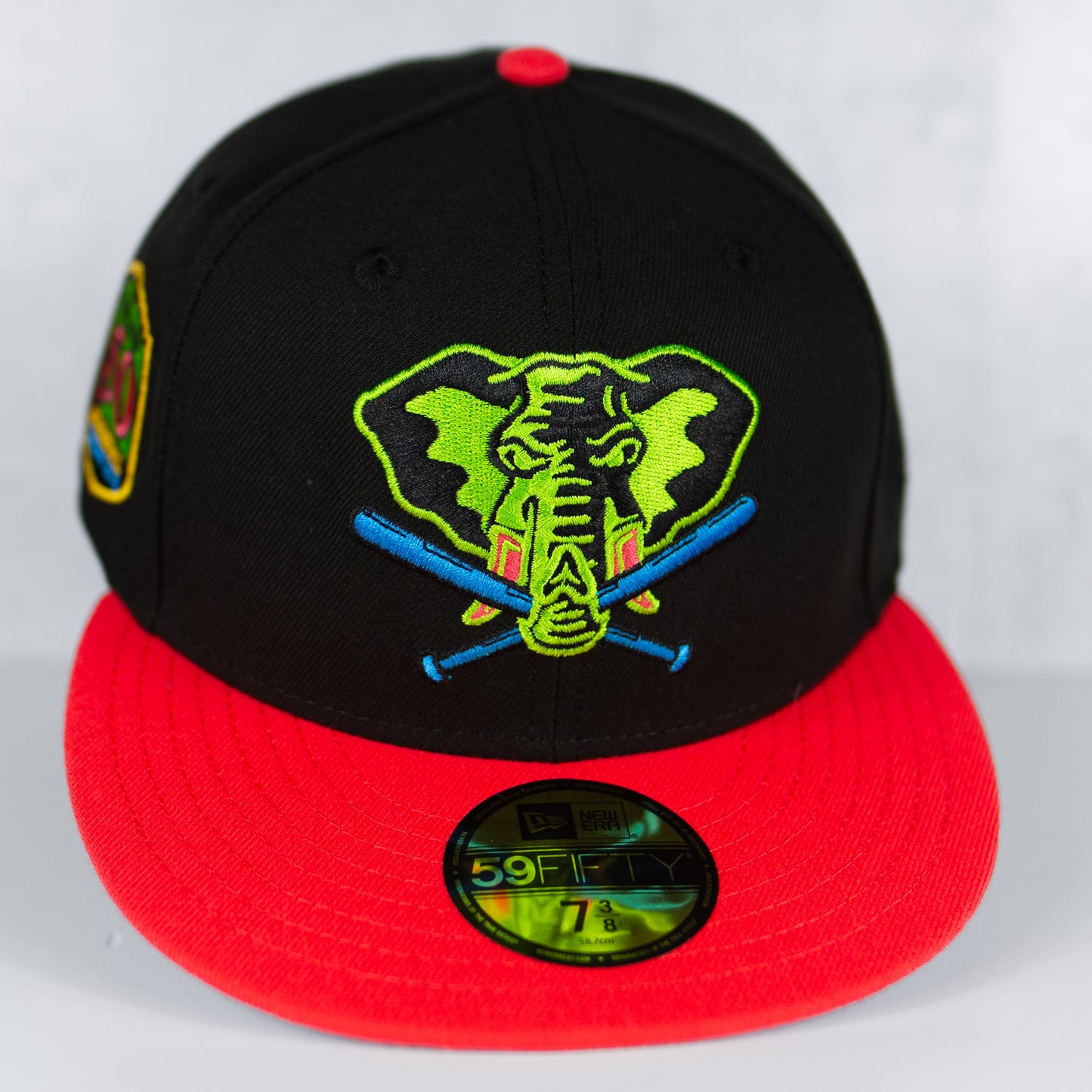 New Era “Infrared” Oakland Athletics Fitted Hat image 0