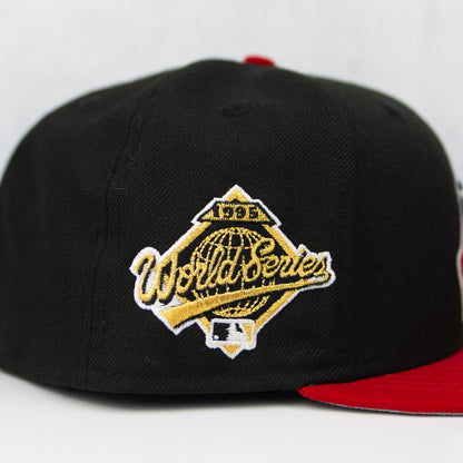 New Era “Blackout Dome Wahoo” Cleveland Indians Fitted Hat