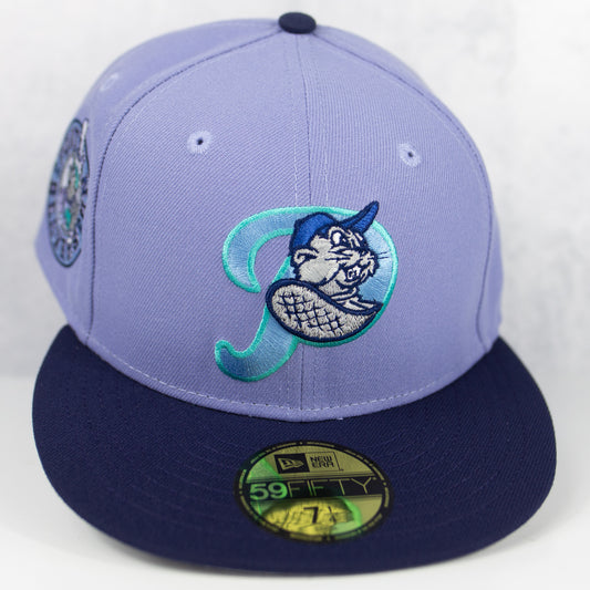 New Era “Lavender” Portland Beavers Fitted Hat image 0