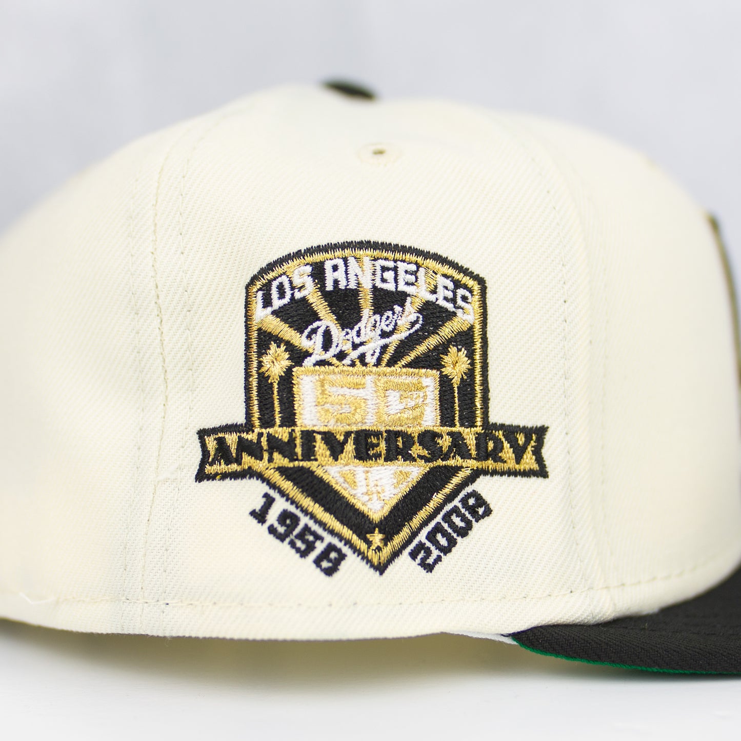 New Era “White Gold” Los Angeles Dodgers Fitted Hat