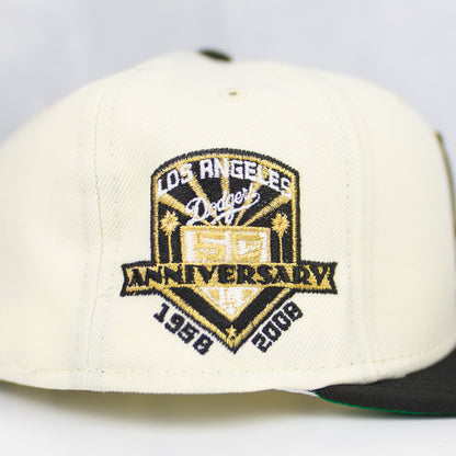 New Era “White Gold” Los Angeles Dodgers Fitted Hat