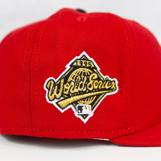 New Era “Red Wahoo” Cleveland Indians Fitted Hat image 1