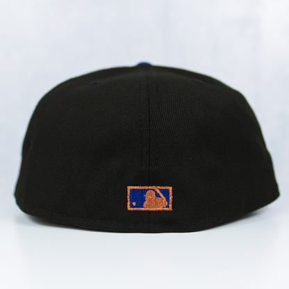 New Era “Black Dome” Los Angeles Dodgers Fitted Hat image 2