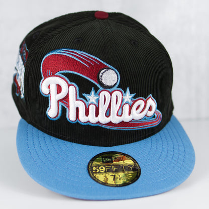 New Era “Corduroy Sky” Philadelphia Phillies Fitted Hat image 0
