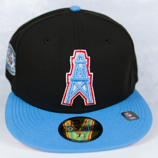 New Era “Pinky” Houston Oilers Fitted Hat image 0
